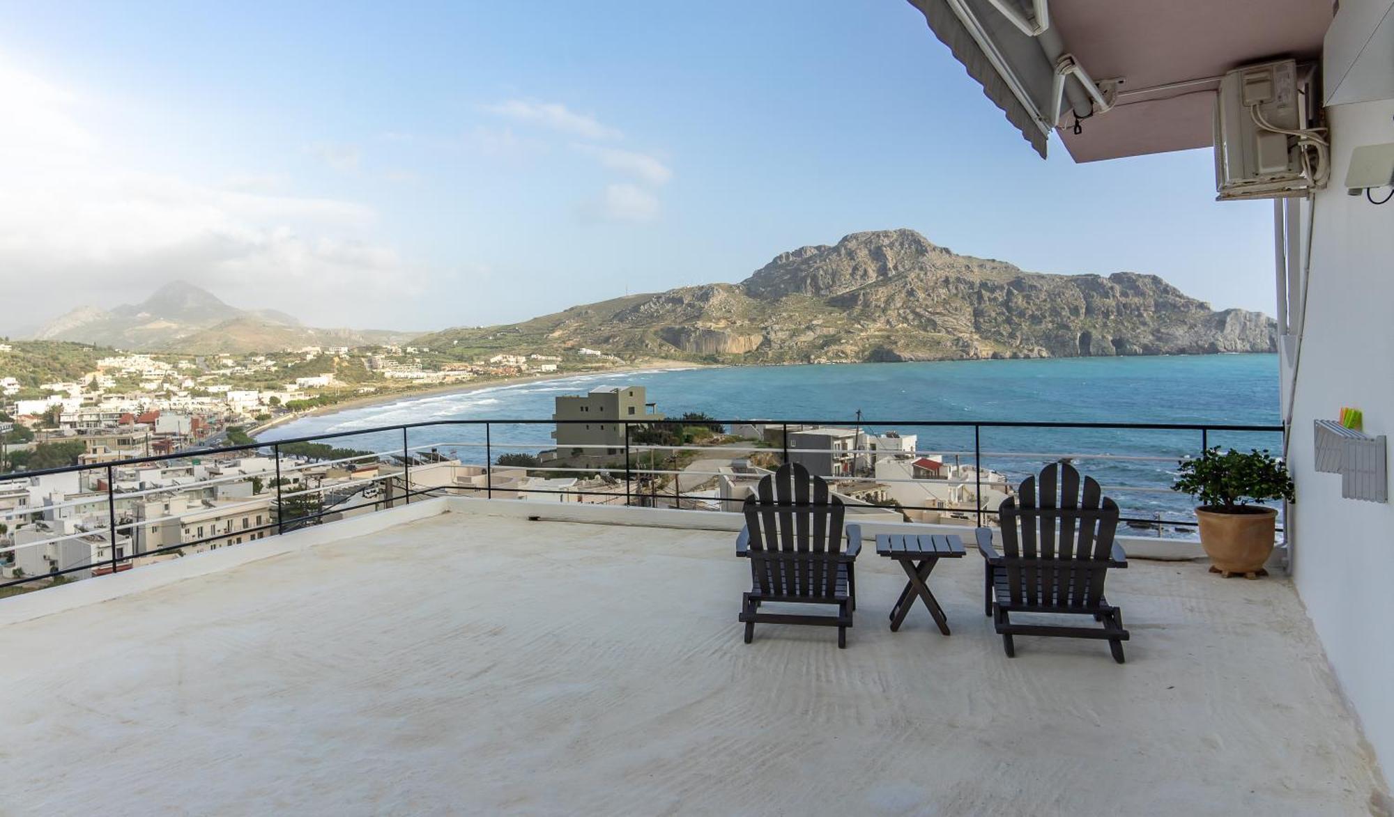 Plakias Penthouse Apt Phòng bức ảnh
